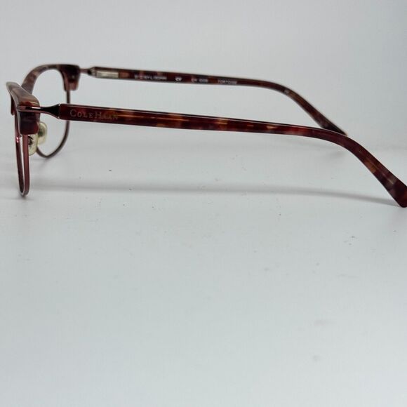 Cole Haan CH 1008 Eyeglasses Eggplant Tortoise 51-16-135 H15261 - Picture 2 of 9